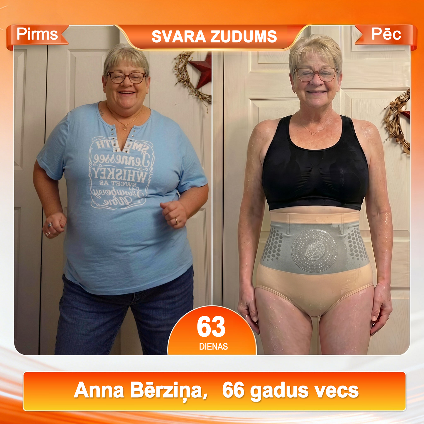 ✅ Tikai oficiālais veikals -70% 🔥 BQODQO® 4-in-1 šorti – Notievē, tonizē, sadedzina taukus 👇 Ar Moringu & Berberīnu | Redzami rezultāti