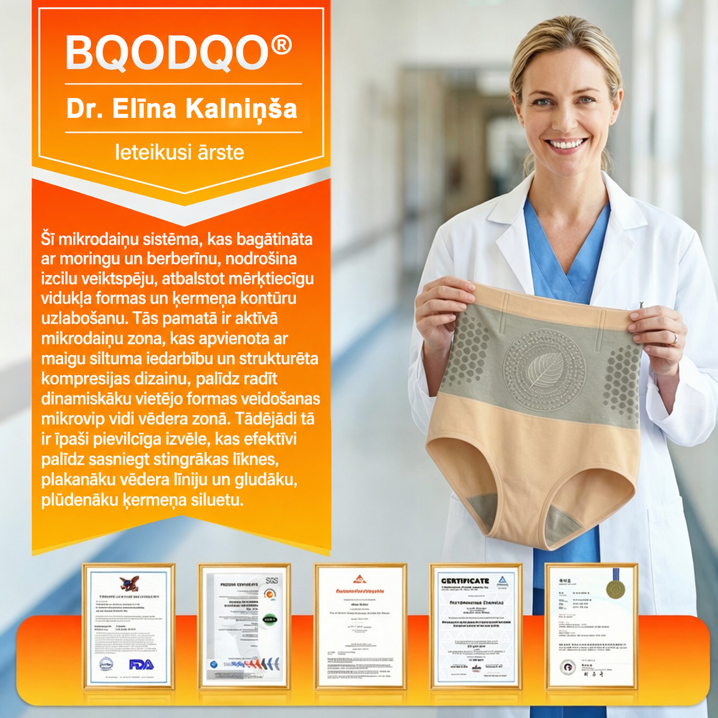 ✅ Tikai oficiālais veikals -70% 🔥 BQODQO® 4-in-1 šorti – Notievē, tonizē, sadedzina taukus 👇 Ar Moringu & Berberīnu | Redzami rezultāti